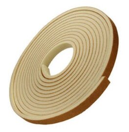 Zelfklevende tochtstrip voor ramen en deuren wit I-profiel 4x9mm (6 meter)